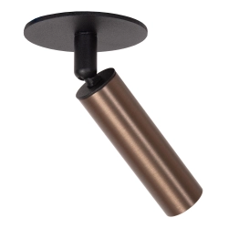 KEONI - Plafon spotlight - Ø 8 cm - LED - 1xG9 - Coffee - Essential 09944/01/97 LUCIDE
